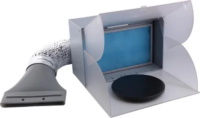 Immagine prodotto di Bc-elec - BD-512 SISTEMA DI ESTRAZIONE AD ARIA DI PITTURA CABINA DI SPRUZZATURA CABINA DI ESTRAZIONE CON ILLUMINAZIONE A LED