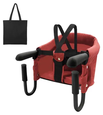 Image de Siège haut pliable pour bébé, avec assise amovible, idéal pour une utilisation à la maison et en voyage