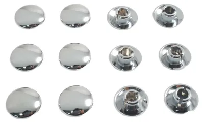 Produktbild von Schraubenkappe JMP M6 chrom 12 Stück