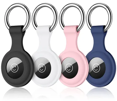 Productafbeelding van 4-Pack Silicone Keychain voor AirTag