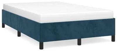 Productafbeelding van Donkerblauw bedframe, 120x190 cm, fluweel