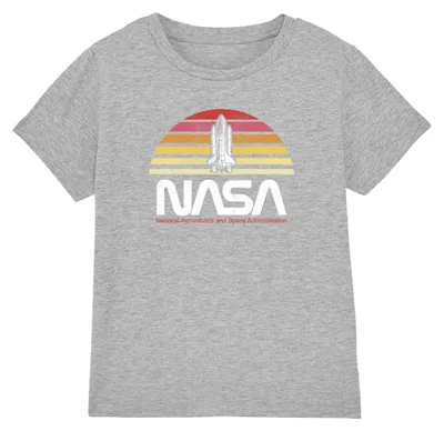 Immagine prodotto di NASA - Maglietta "Space Camp" per ragazzi TV1597 (140) (grigio screziato)
