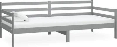 Obrázek produktu pro vidaXL Denní postel Grey Solid Pine 90x200 cm