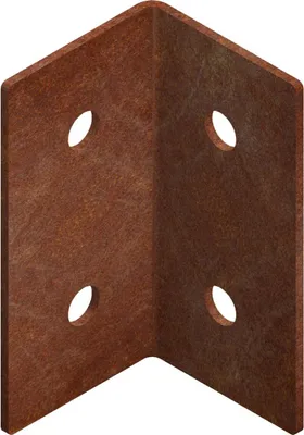 Immagine prodotto di CORGARDEN Modo Raccordo per cordolo da giardino 3 x 3 x 6 cm, corten, angolare CORGARDEN 1027