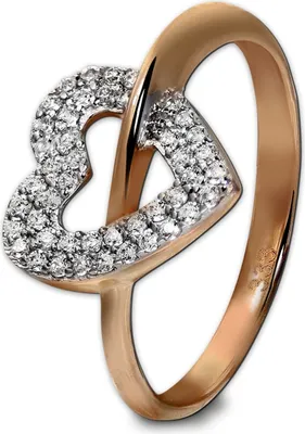 Image de GoldDream Bague Femme T. 58 Cœur 333 or rose or rose Bijoux Bague D2GDR521E58