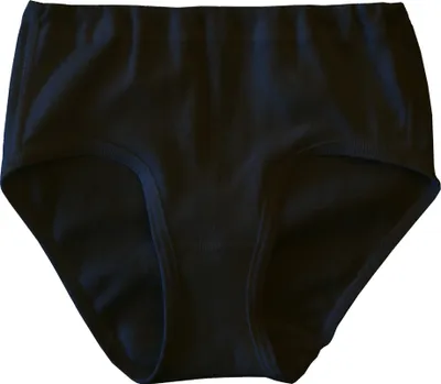 Produktbild von HERMKO 2200  Mädchen Unterhose aus Baumwolle, Farbe:schwarz, Größe:116