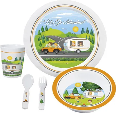 Immagine prodotto di Set per bambini BrunnerAdventure 5 pezzi antiscivolo