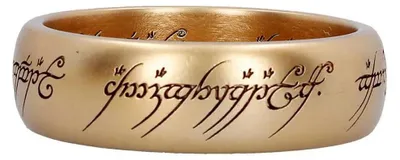 Produktbild von Nemesis Now The One Ring The Lord Of The Rings Teller Golden  Golden One Size