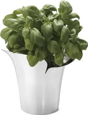 Produktbild von Bloom Botanica Blumentopf klein140mm, Edelstahl
