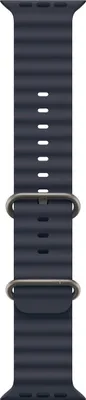 Immagine prodotto di Apple Cinturino Ocean blu navy (49 mm) - Titanio naturale