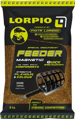Obrázok produktu pre Lorpio Feeder Magnetic Dark groundbait 2000g