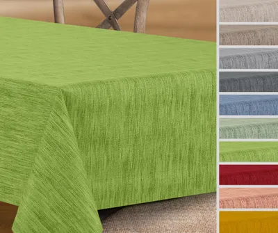 Produktbild von Wachstuchtischdecke rund oval eckig, Georginias Wachstuch Tischdecke, Farbe und Größe wählbar,Grün