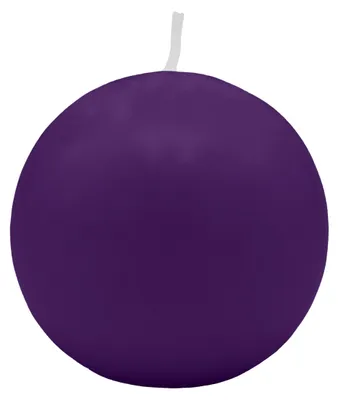 Produktbild von Kugelkerzen Violett Ø 80 mm, 6 Stück