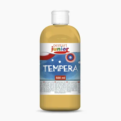 Zdjęcie produktu dla Farba temperowa PENTART, 500 ml, złota