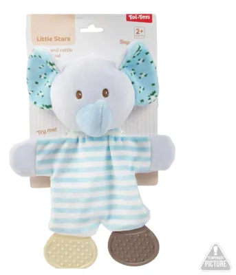 Produktbild von Toi-Toys Baby Knistertuch und Beißring Multicolor für Motorik