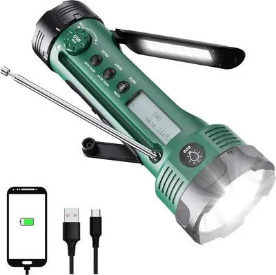 Zdjęcie produktu dla Radio DAB+ z Bluetooth, akumulatorem i latarką