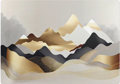 Produktbild von Bergabstraktion – Bodenschutzmatte – Rutschfest – Schutzmatte für Büro – Vinylmatte – Stuhlunterlage  –100 x 70 cm