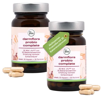 Produktbild von for you darmflora probio complete Doppelpack