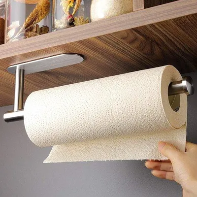 Produktbild von Famanu Küchenrollenhalter aus Edelstahl - rostfrei und stabil