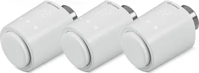 Obrázek produktu pro Chytrý WiFi termostat na radiátory Smart+, IP20, plast, bílý, balení 3 ks