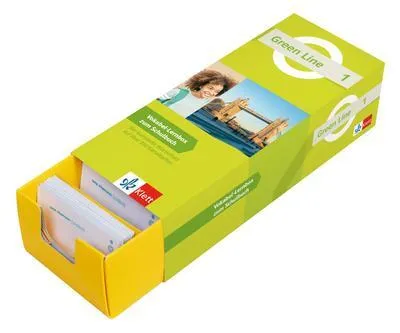 Image de Green Line 1 (ab 2021) Klasse 5 - Vokabel-Lernbox zum Schulbuch