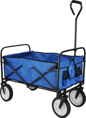 Produktbild von HI Faltbarer Wagen Blau 53,5x83x27 cm
