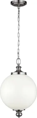 Produktbild von Elstead Parkman Hängeleuchte E27 49cm Poliertes Nickel