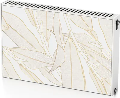 Produktbild von s Blatt – Magnetische Heizkörperabdeckung – 90x60 cm – Magnet Heizkörperabdeckung – 3D Würfel – Heizkörperverkleidung – Magnetische Wandverkleidung – Wetterfest