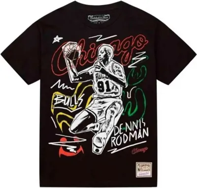 Immagine prodotto di T-shirt Mitchell & Ness TP10221-CBUBLCK da Unisex
