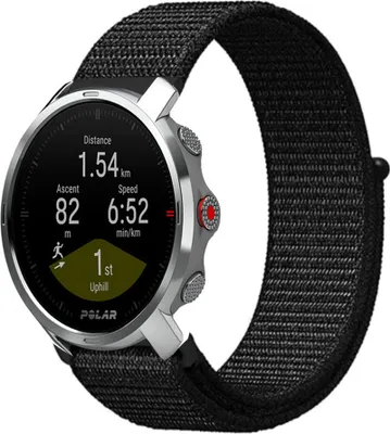 Produktbild von Strap-it Polar Grit X Nylonarmband (Schwarz)