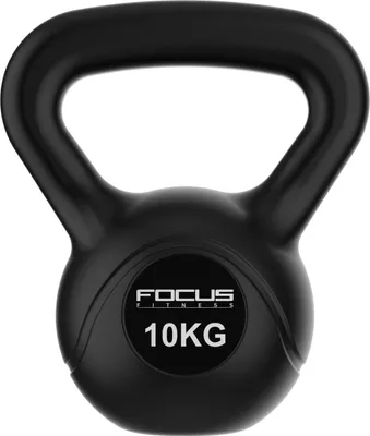 Productafbeelding van Kettlebell - Focus Fitness PVC - 10 kg