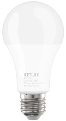 Obrázek produktu pro RETLUX RLL 606 A60 E27 LED žárovka