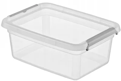 Produktbild von MOXOM Organizer Box mit Deckel 12,5 L Transparent