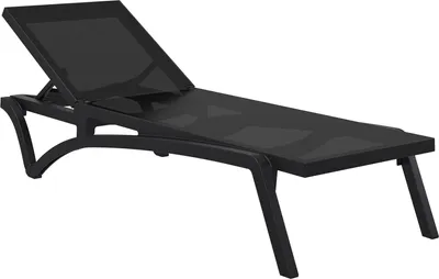 Produktbild von CLP Sonnenliege Pacific schwarz