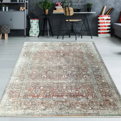 Produktbild von Orientalischer Teppich in creme braun Größe - 160 x 230 cm