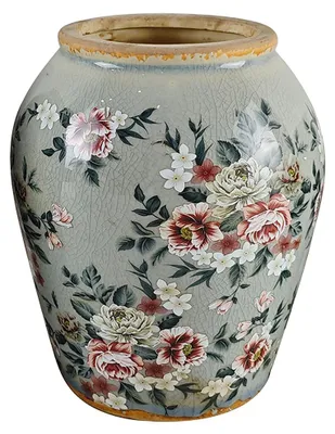 Produktbild von Clayre & Eef Vase Grau Keramik
