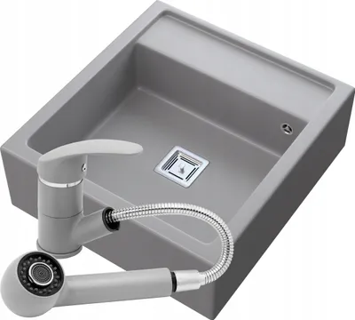 Produktbild von Granit Skandynawski Farmer Grey Waschbecken