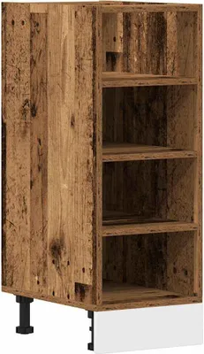 Image de Meuble bas "Riga" Bois ancien 30 x 44,5 x 81,5 cm Bois d'ingénierie