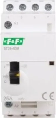 Obrázek produktu pro Modulární výkonový stykač Stykač 25A 230V 4Z ST25-40 Rail 4161