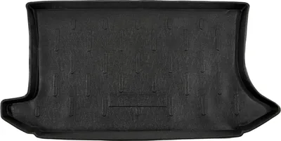 Produktbild von SCOUTT | Kofferraumwanne Laderaumwanne Kompatibel mit Ford Fiesta 2002-2008, mit Hoher Rand, Kofferraum-Schutzmatte, Geriffelt, Aufrollbar, Schwarz