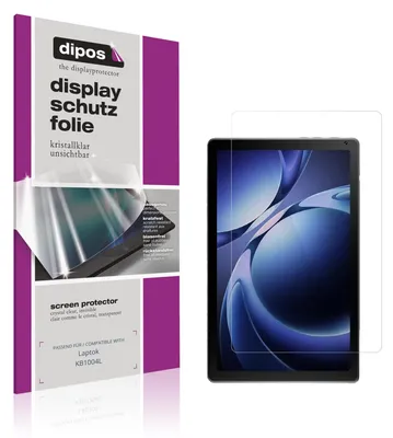 Produktbild von 2x Schutzfolie für Laptok KB1004L klar Displayschutzfolie Folie Display Schutz dipos