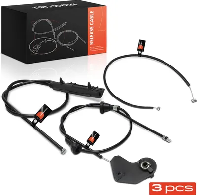 Image de Frankberg 3x Câble de capot pour BMW Série 3 Cabriolet Compact Coupé E46