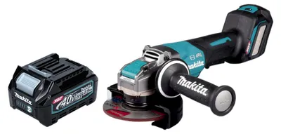 Productafbeelding van Makita GA 044 GD1 Accuslijper 40 V max. 125 mm X-LOCK Brushless + 1x accu 2,5 Ah - zonder lader