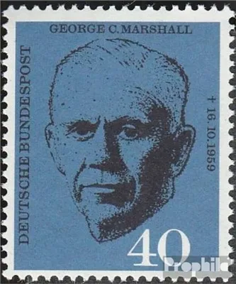Produktbild von Briefmarken BRD (BR.Deutschland) 1960 Mi 344 (kompl.Ausg.) FDC 1.Todestag von Marshall