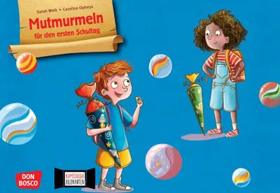 Produktbild von Mutmurmeln für den ersten Schultag. Kamishibai Bildkartenset