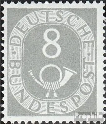 Produktbild von Briefmarken BRD (BR.Deutschland) 1951 Mi 127 postfrisch Posthorn