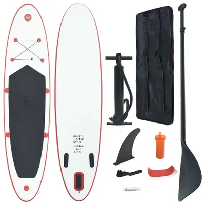 Immagine prodotto di Stand Up Paddle Surfboard SUP gonfiabile rosso e bianco