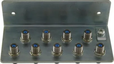 Obrázek produktu pro Televes 401104, F-typ, F-typ, F-typ, Samice, Samice, Metalická