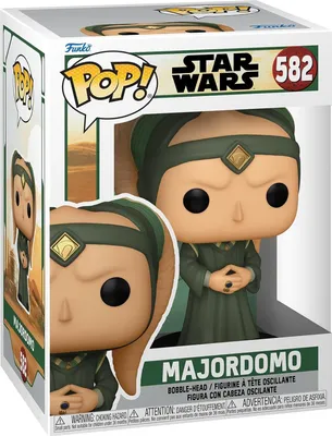 Produktbild von Funko Star Wars Boba Fett Majordomus-figur Aus Das Buch Des Majordomus Grün Kinder Grün One Size