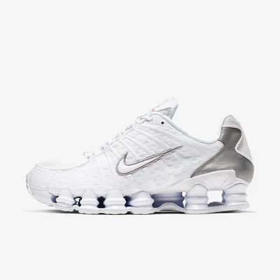 Produktbild von Nike Shox TL "White Metallic Silver" Weiß, Größe: 38.5